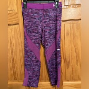 Nike Womens Vibrant Purple Leggings